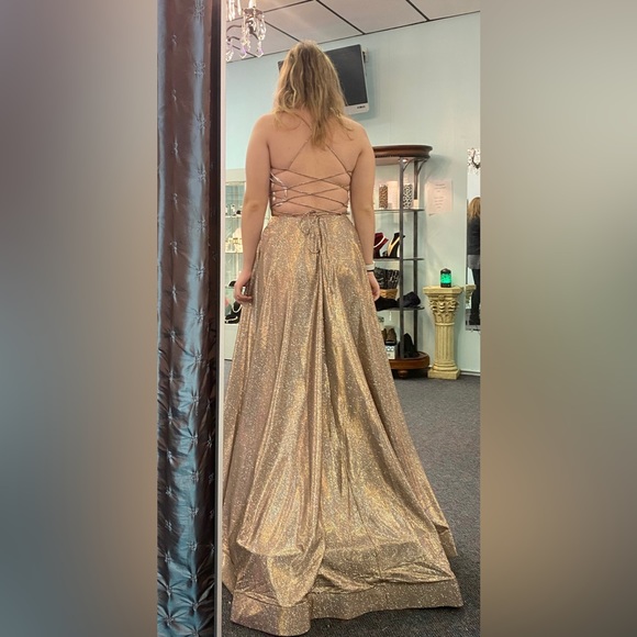 JOVANI DRESS IN PERFECT CONDITION WORN ONCE - Picture 2 of 2